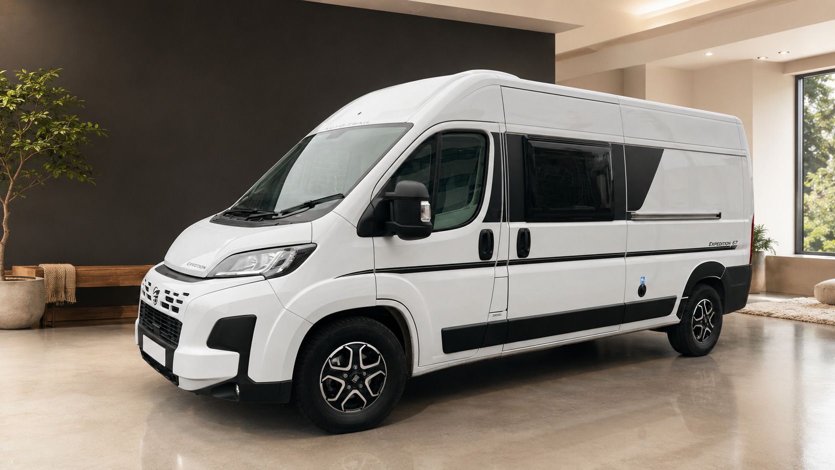 2026 Auto-Trail Expedition 67 Flex exterior, front three-quarter view