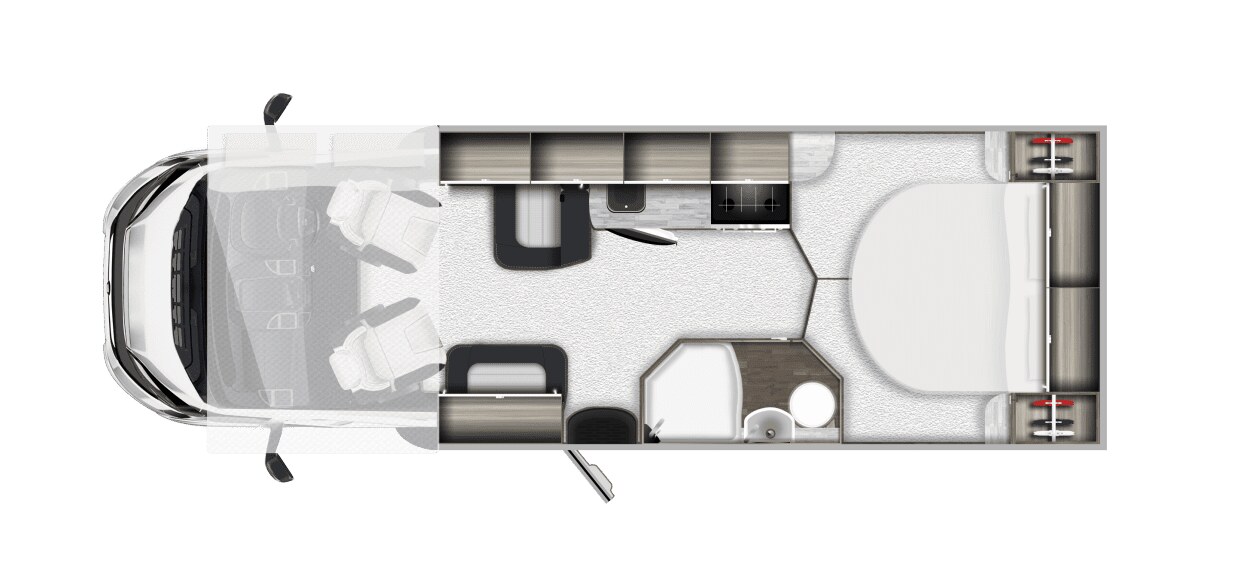 2026 Auto-Trail Expedition C71 floorplan