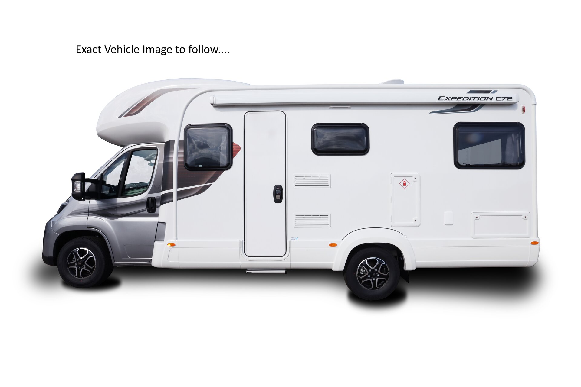 2026 Auto-Trail Expedition C72 exterior, front three-quarter view