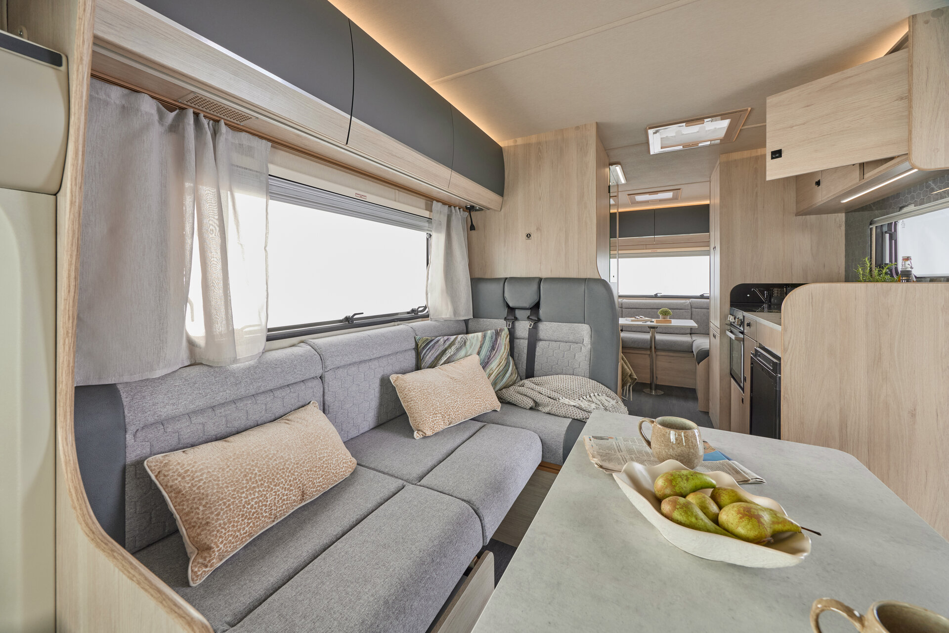 2026 Auto-Trail Expedition C72 rear U-shaped lounge