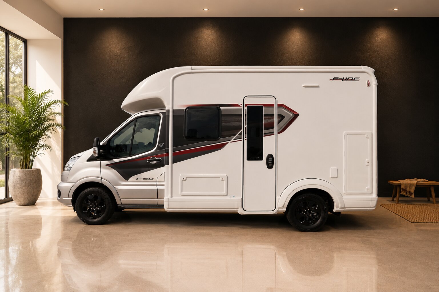 2026 Auto-Trail F-Line F60 exterior, front three-quarter view