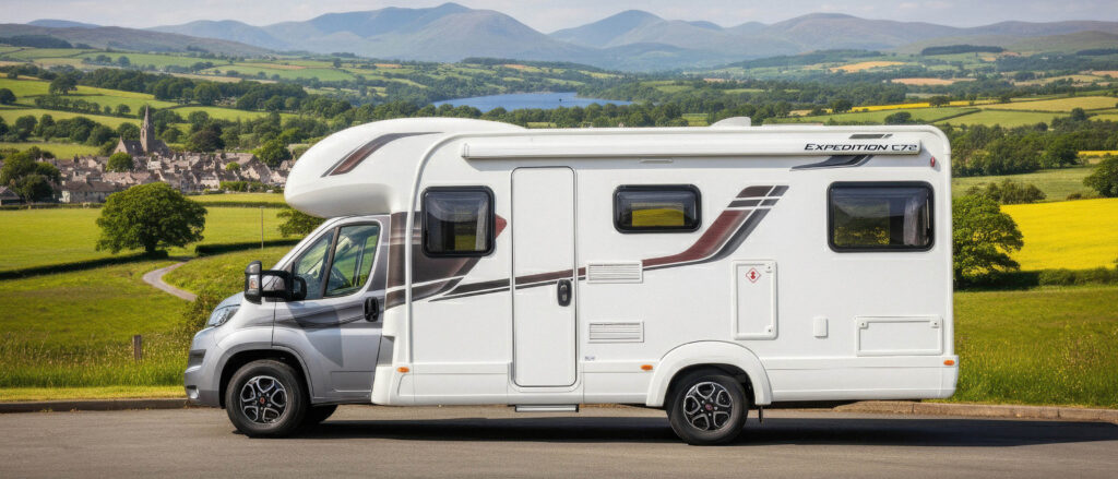 Motorhome – 4 berth with Rear Lounge (Automatic)