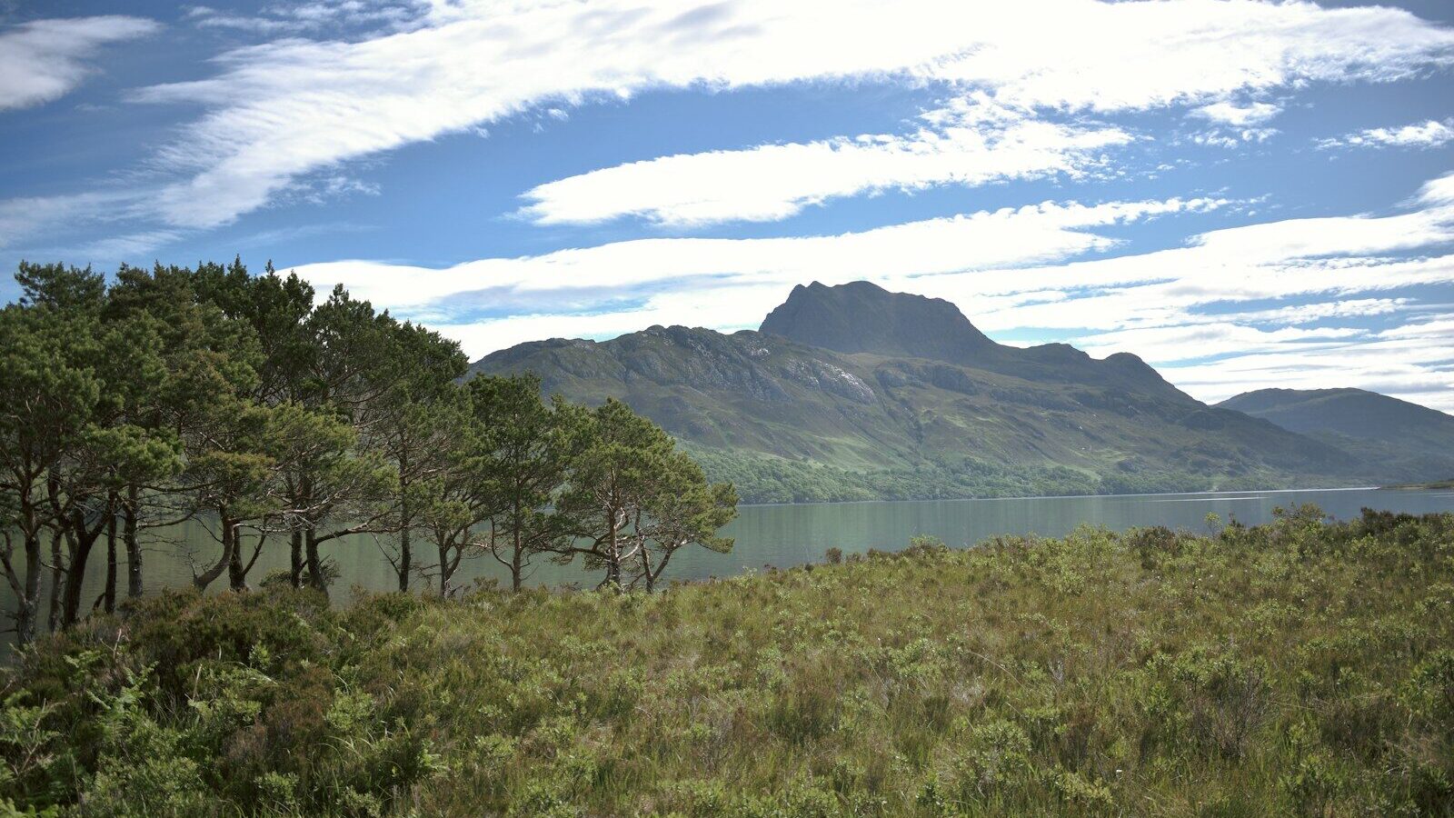 Touring holidays in Scotland: motorhome on a single-track west-coast road