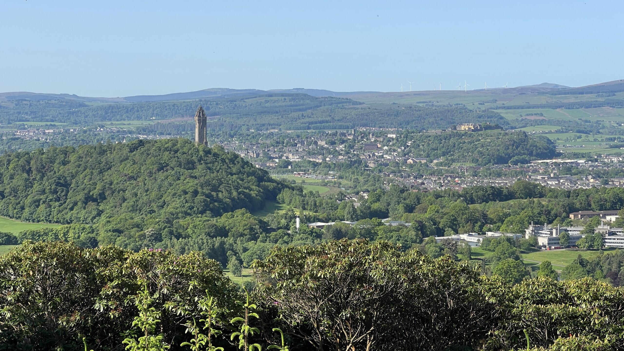 Stirling Motorhome Weekend: Ochil Hills, Dumyat and the Forth