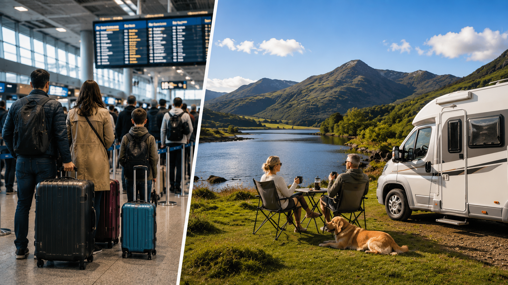 Flying Abroad vs a UK Motorhome Holiday in 2026