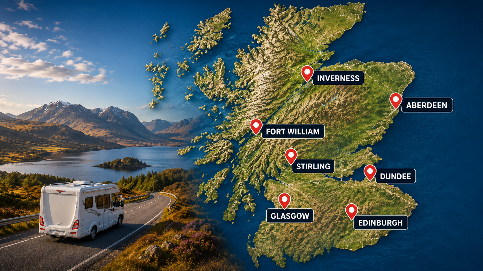 City destinations Scotland